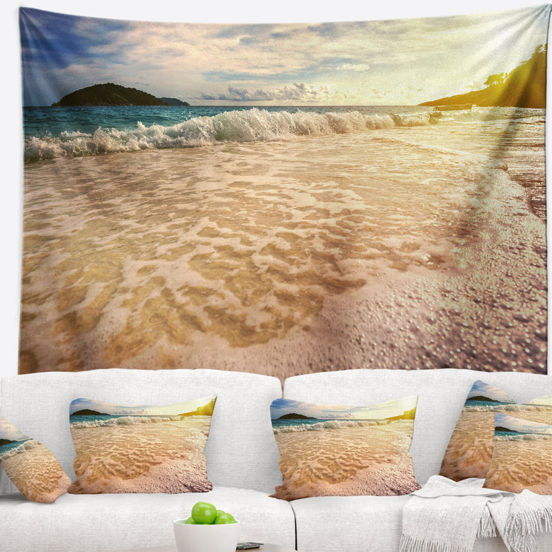 Tapisserie «Seashore Beach» à Similan Park, H 50 po x l 60 po