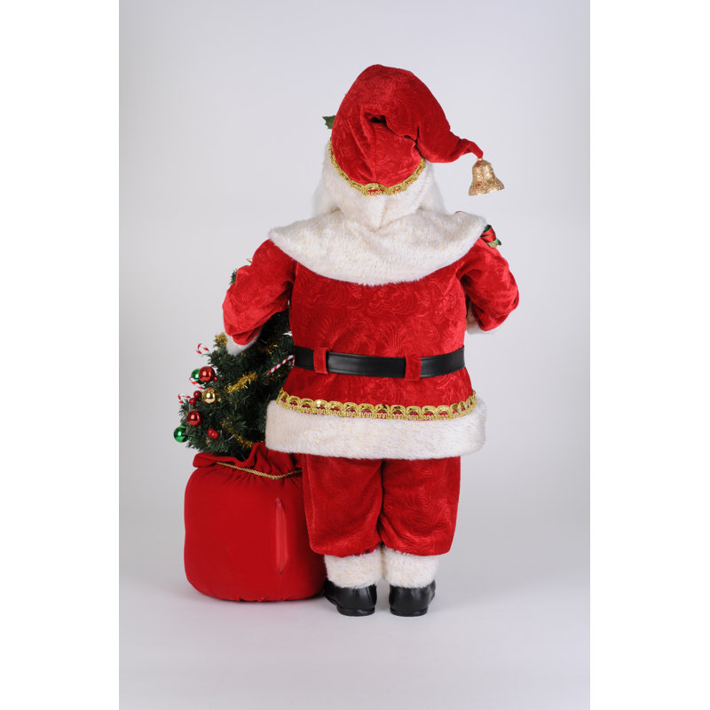 Lighted Christmas Spirit Santa