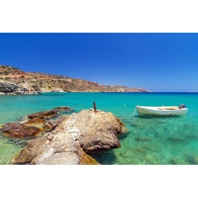 Vai Beach On Crete by Patryk_Kosmider - Wrapped Canvas Print
