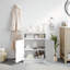 Armoire de rangement de salle de bain moderne avec portes et tablettes magnétiques Vega-95375561