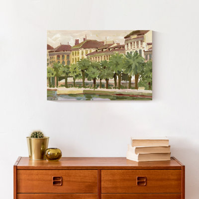 Paysage urbain sur toile Treeline