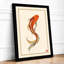 Ascending Koi Japandi - Framed Print-455712806-455712804