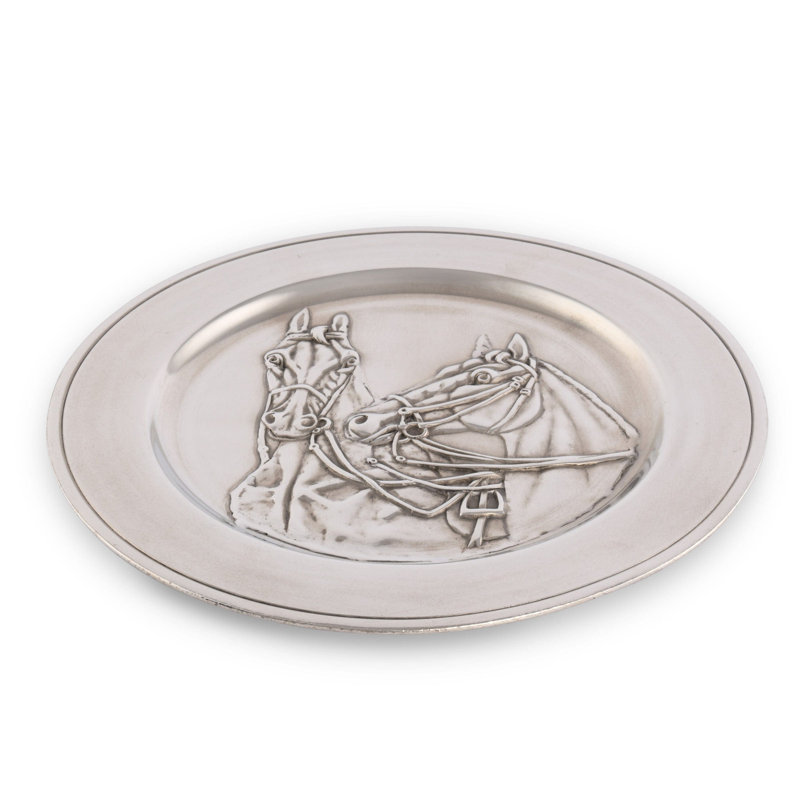 Thoroughbred Metal Charger