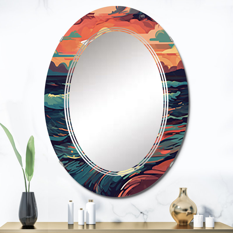 Miroir mural Zeyu, 36 po x 24 po