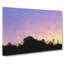 Lilac Sky Above The Mountain In Abstract - Wrapped Canvas Print-55307627