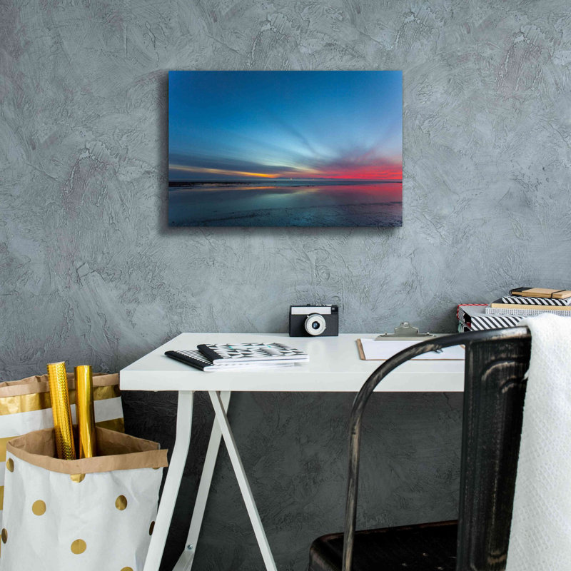 «Blue Hour» par Chris Moyer, estampe numérique sur toile, H 12 po x l 18 po x P 0,75 po