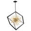 Lustre sphérique Spoutnik à 8 lumières Sunburst