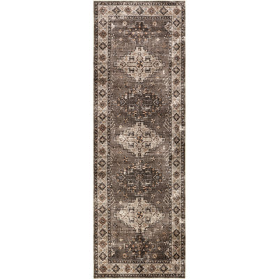 Haskett Distressed Machine Washable Area Rug