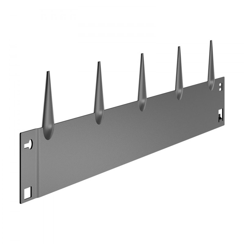 Bordure de bordure en acier antirouille 39 po, H 0,6 pi x l 3,25 pi, Gris foncé