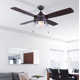 Renderos 48'' 4 Blade Ceiling Fan with Light Kit