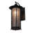 Rustic Lodge Steel Armed Sconce