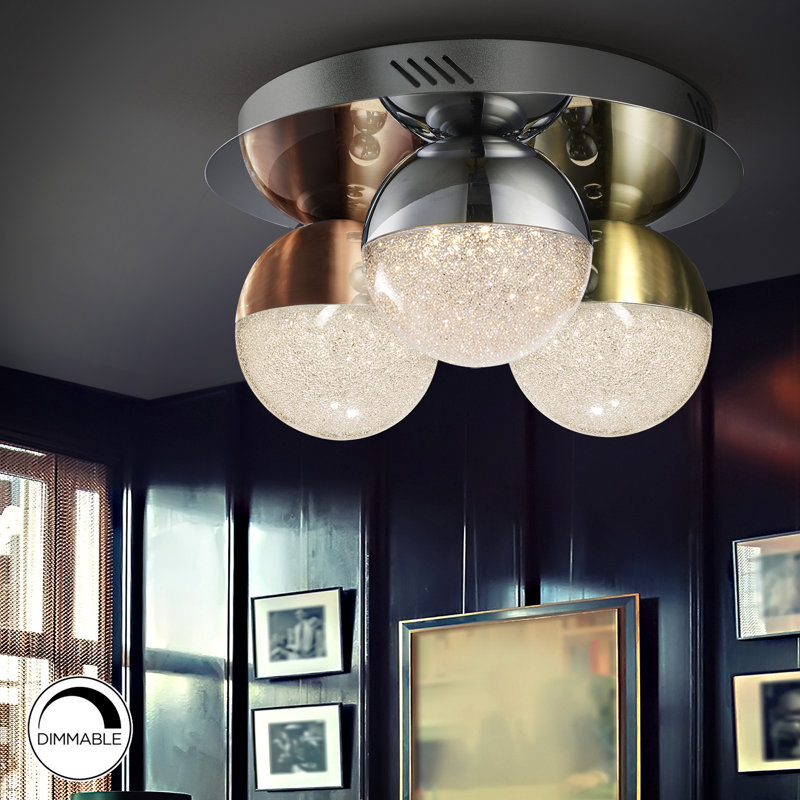 Avon LED Spotlight, Copper/Brass/Chrome