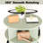 Green 360 rotating shoe rack 6 layers
