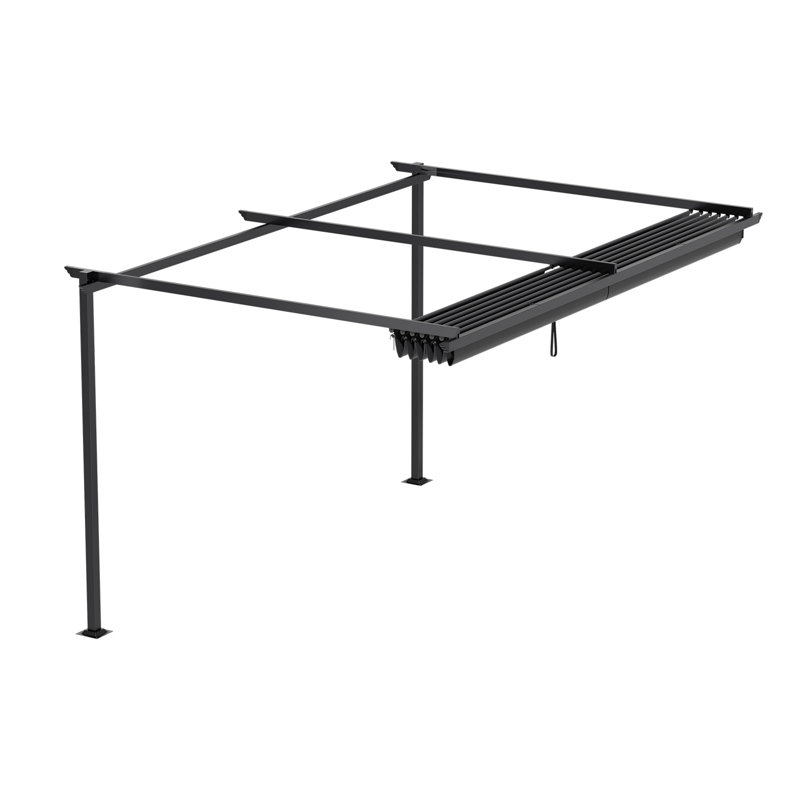 Metal Pergola, 230cm H x 300 W x 300cm D