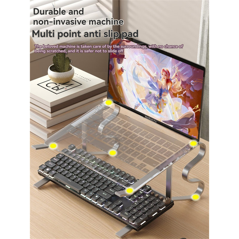 Support pour ordinateur portable, Argent