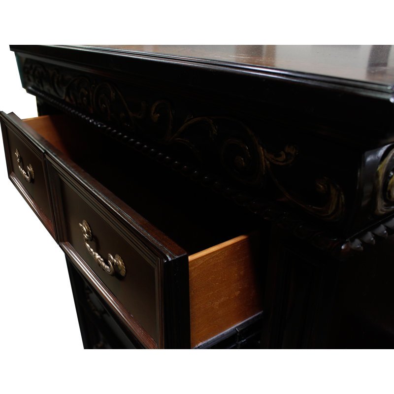 Table de chevet 2 tiroirs Bathild