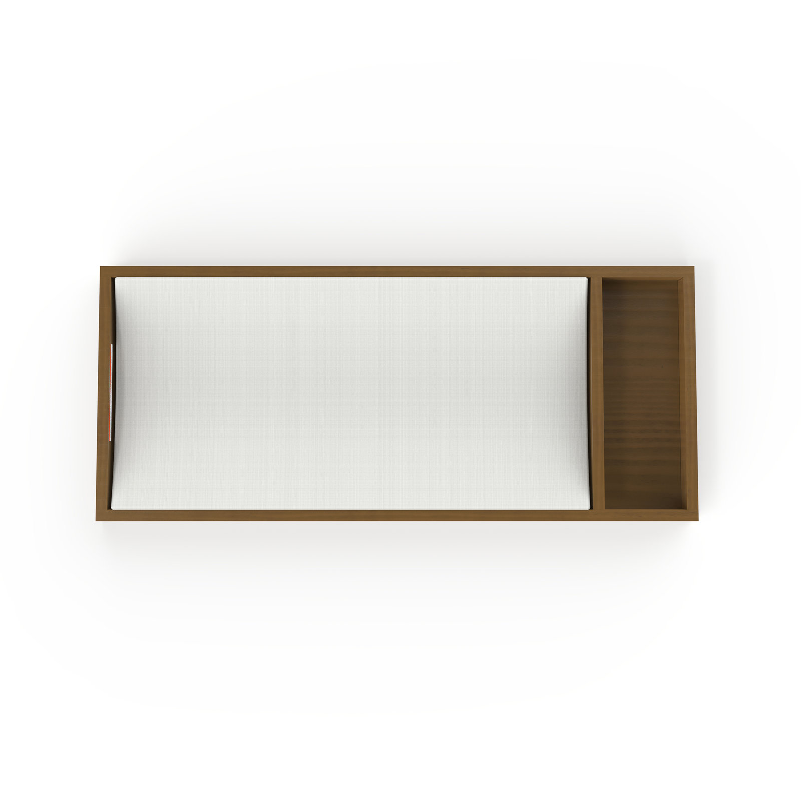 Universal Changing Table Topper, Cocoa Bean