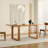 Retro and elegant solid wood table set-106220216