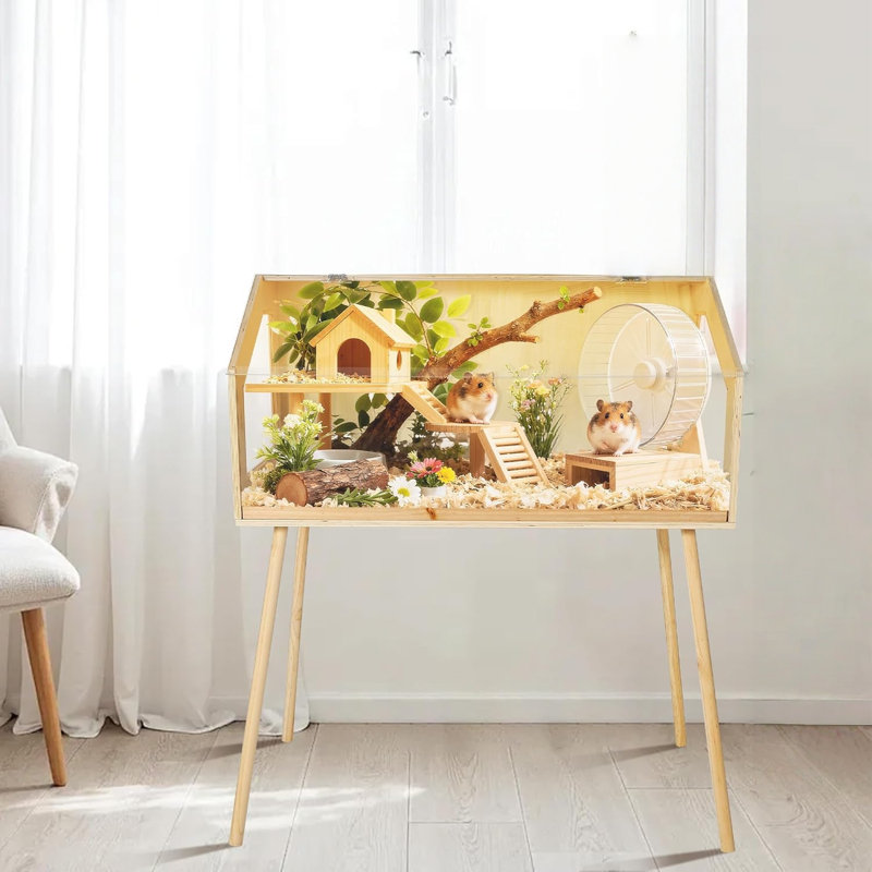 Hamster Cage with Legs, Large (47.5" H x 40" W x 20" D)