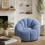 Fauteuil à billes avec repose-pieds-393004109