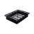 Black Metal Queen Size Bed Frame, 16 Inches High, Bedroom Choice For A Sophisticated