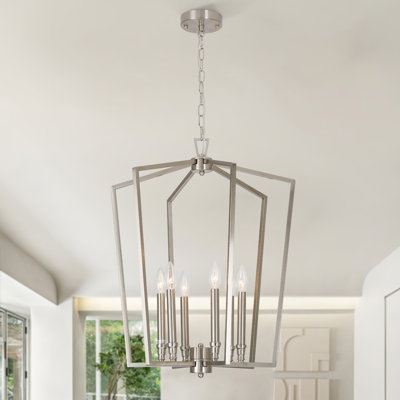 6 - Light Iron Chandelier