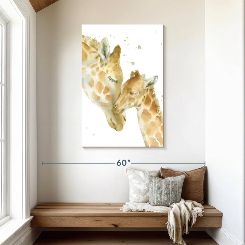 Brampt My Giraffe Love, 45" H x 30" W