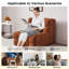 Fauteuil à billes en velours côtelé 33,86 po Rora-1470625936
