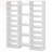 47.2" White 14-Tier Shoe Storage Cabinet