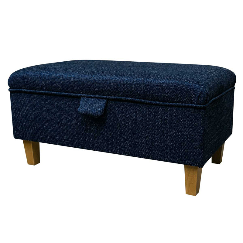 Upholstered Bench with Flip Top