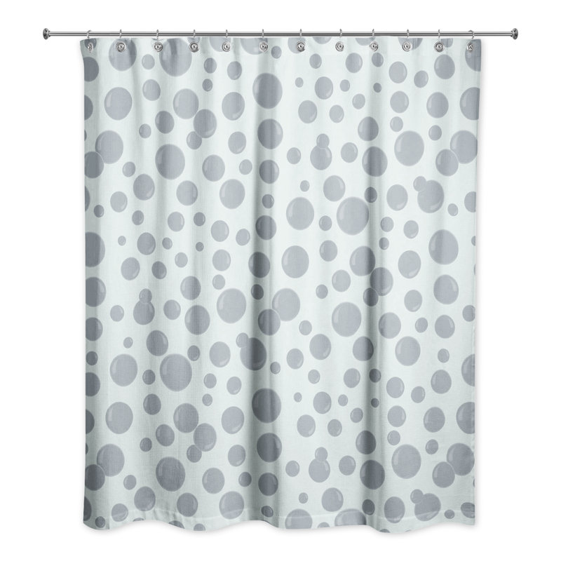 Rideau de douche simple, Vert