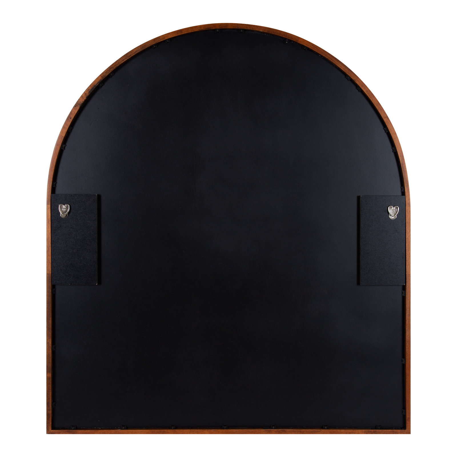 Glover 32" Accent Mirror, Walnut Brown