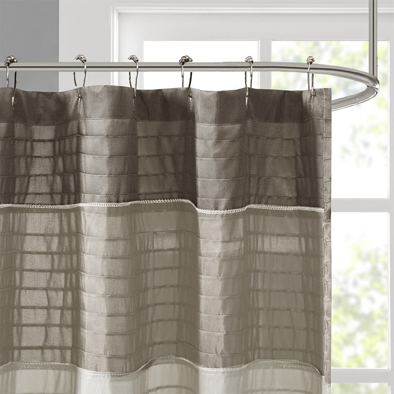 Rideau de douche Aaraon, Brun