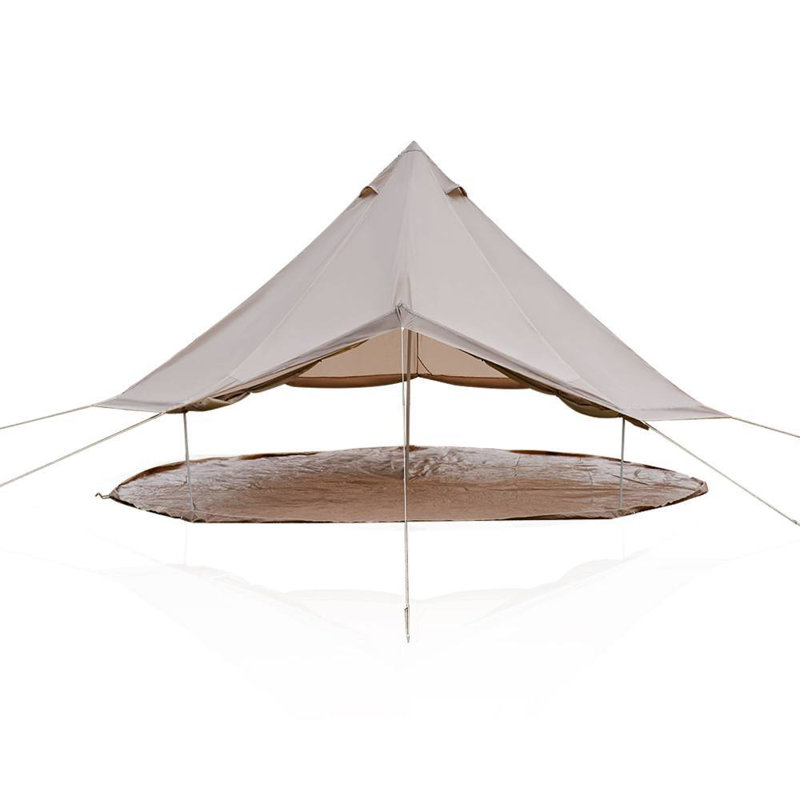 Tente de camping pour 10 personnes (beige), Beige