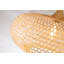 Luminaire suspendu en rotin naturel 1 lumière