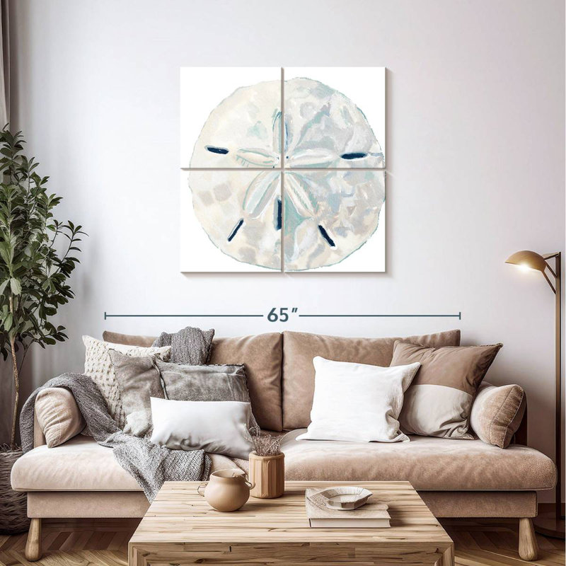 Brampt Light Sand Dollar, 38" H x 38" W