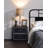 Jabir Black & Silver Accent Table With Variety & Selection