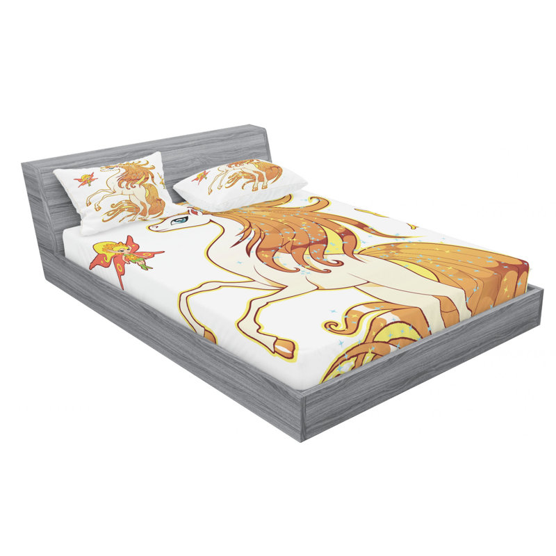 Microfiber Sheet Set, Full Sheet Set with Fitted Sheet