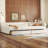 Upholstered Platform Bed with USB and 2 Drawers-853322166