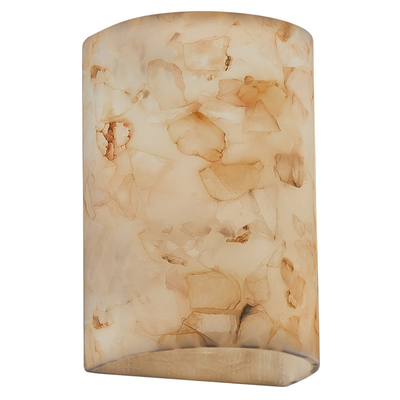 Hornung Resin Flush Mounted Sconce, 9.25" H x 6" W x 4.25" D
