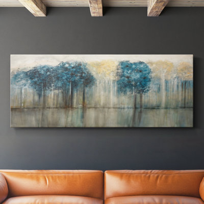 Tree Line - Toile tendue avec châssis - Prêt à accrocher