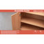 Grand garde-manger arqué 3-en-1 de 71 po, vitrine en bois avec portes et tablettes réglables, armoire Mid-Century polyvalente pour la salle à manger et la chambre à coucher-1189725885