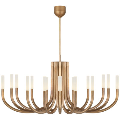 Kelly Wearstler Rousseau Large Oval Chandelier