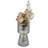 H7.5 Inch Ribbed Glass Vase, Crystal Glass Flower Vase, Fluted Clear Vases For Flowers, Mini Flower Vase For Living Room, Dining Table, Entryway, Centerpiece, Wedding-1912460359