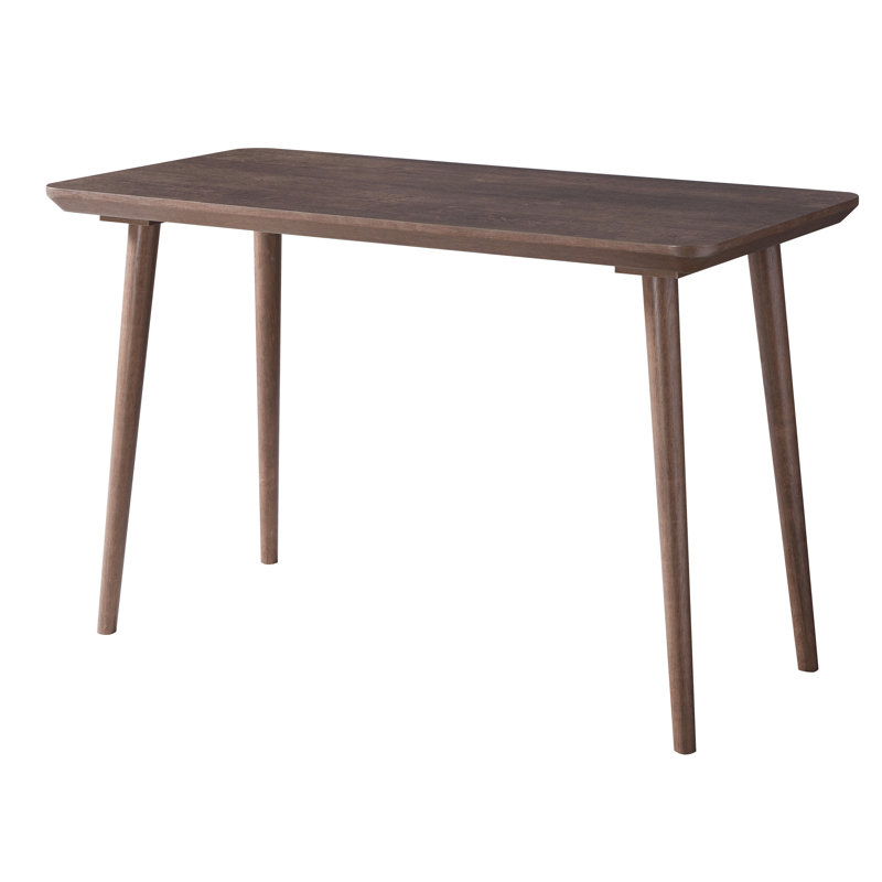 Schmeling Solid Wood Base Writing Desk, Walnut Oak