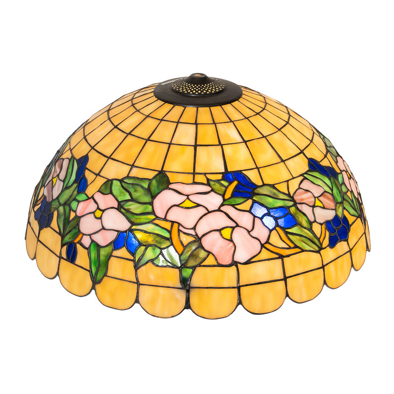 20" Wide Tiffany Pansy Shade