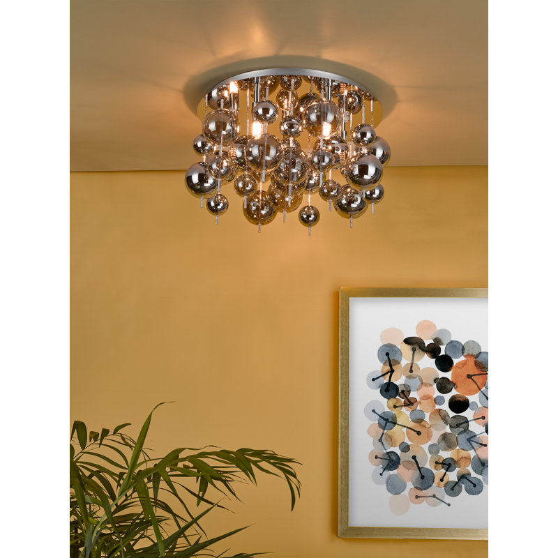 Anary Glass Flush Mount