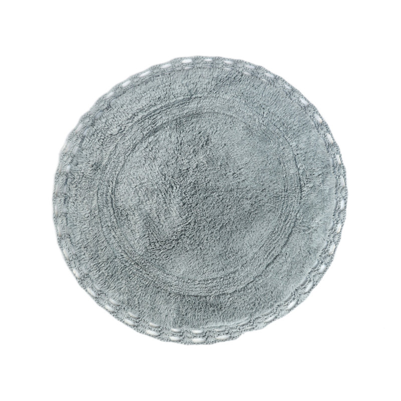 Tapis pour salle de bain Saross, Gris