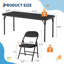 Ensemble 5 pièces de table pliante et chaises pour enfants, table d'activité pour garderie, salle de classe, salle à manger et jeu-1024760333