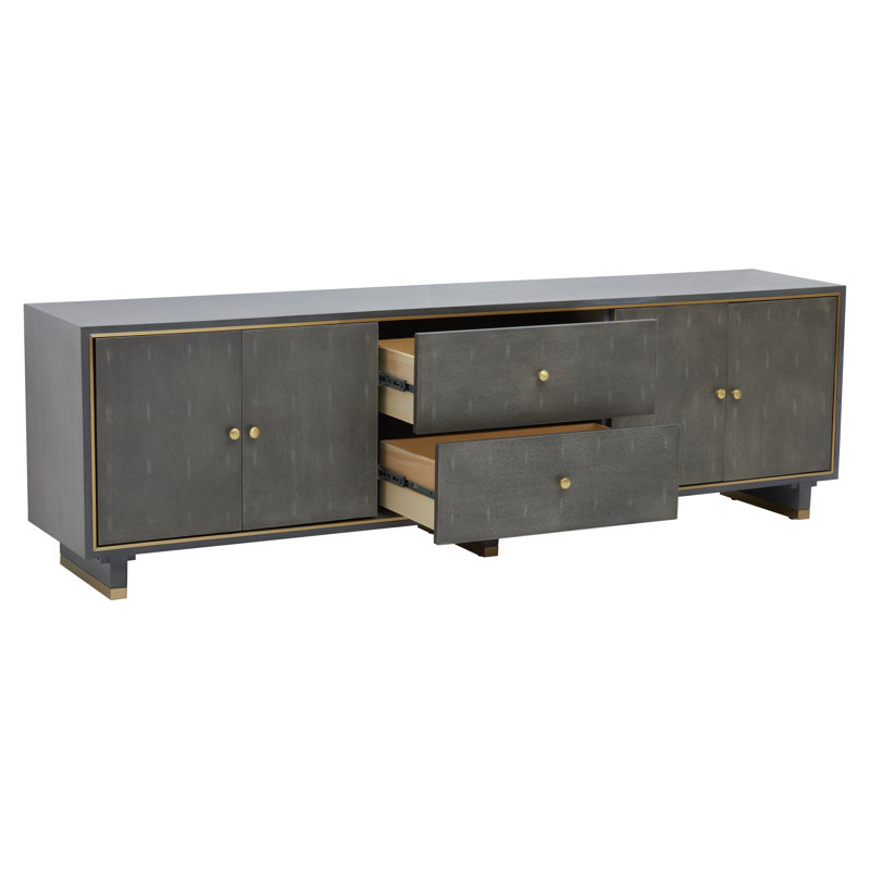 Kumbhar Unfinished TV Stand for TVs up to 48"